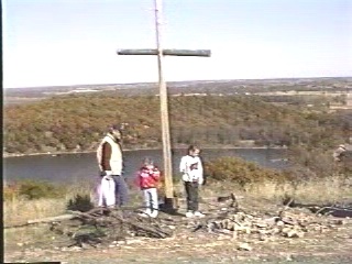     Hiking at Camp Classen  November 1993   