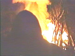    Council Fire, Camp Classen,  November 1993   